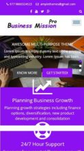 Business Mission Pro (screenshot mobile)