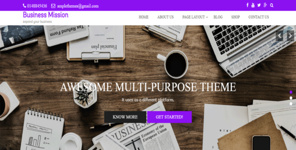 Business Mission (Ample Themes)