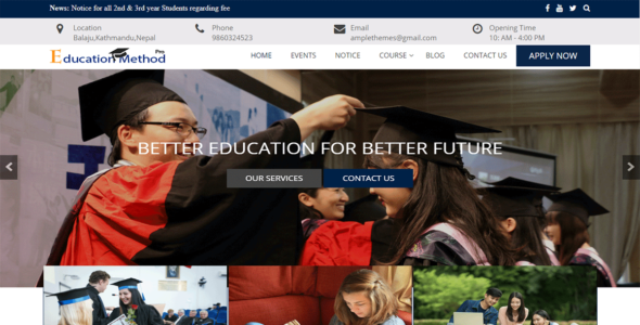 Education Method Pro (Ample Themes)