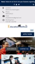 Education Method Pro (screenshot mobile)