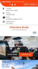 Education Ready (screenshot mobile)