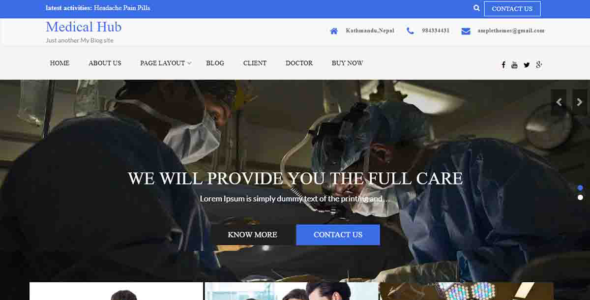 Medical Hub (Ample Themes)