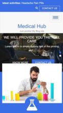 Medical Hub (screenshot mobile)