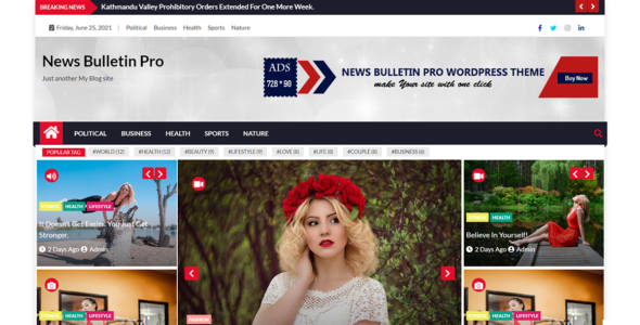 News Bulletin Pro (Ample Themes)