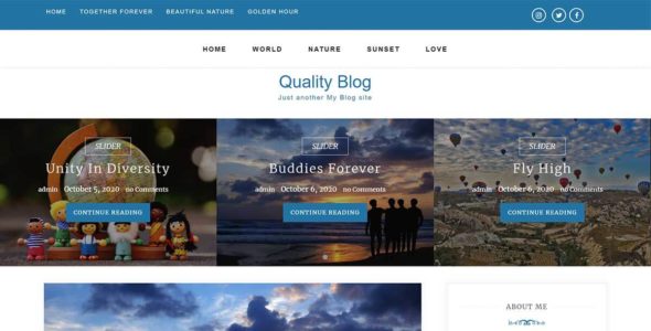 Quality Blog (Ample Themes)