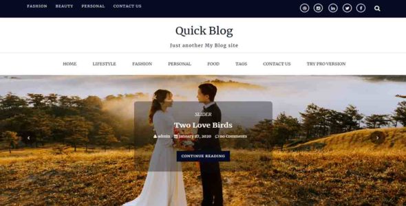 Quick Blog (Ample Themes)