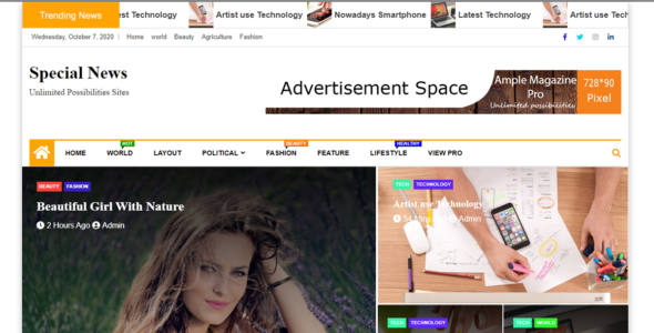 Special News (Ample Themes)