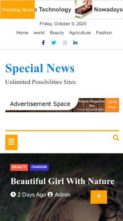Special News (screenshot mobile)