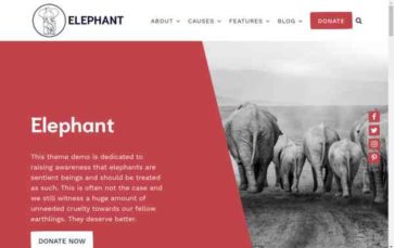 Elephant (screenshot desktop)