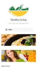 HealthyLiving (screenshot mobile)