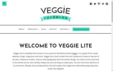 Veggie Lite (screenshot desktop)