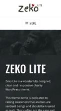 Zeko Lite (screenshot mobile)