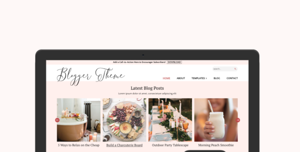 Blogger (Anchored Design)