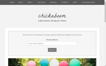 Chickaboom (screenshot desktop)