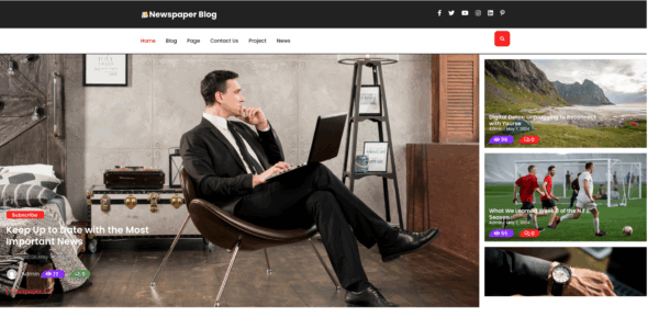 Journalism Newspaper Pro (Apex Themes)