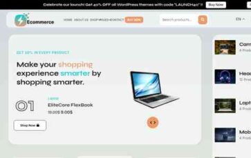 Trendy Storefront Pro (screenshot desktop)