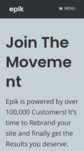 Epik (screenshot mobile)