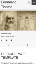 Leonardo (Artbiz) - (screenshot mobile)
