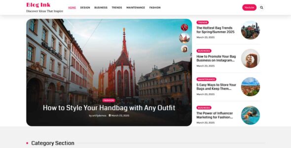 Blog Ink (Artify Themes)