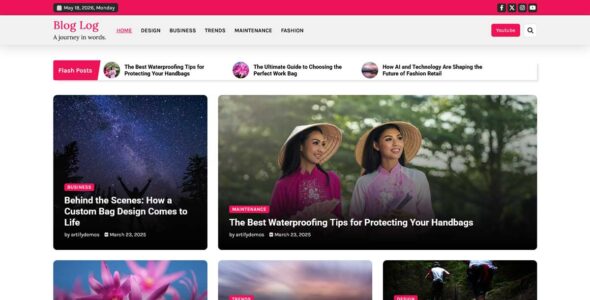Blog Log (Artify Themes) (Artify Themes)