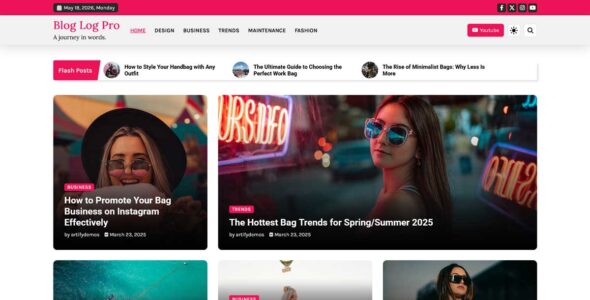 Blog Log Pro (Artify Themes) (Artify Themes)