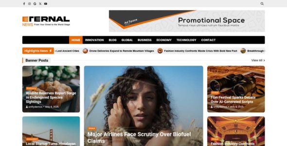 Eternal News (Artify Themes)
