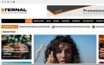 Eternal News (screenshot desktop)