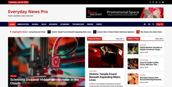Everyday News Pro (Artify Themes)