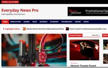 Everyday News Pro (screenshot desktop)