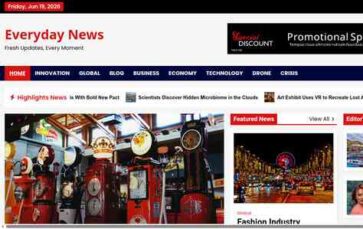 Everyday News (screenshot desktop)
