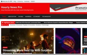 Hourly News Pro (screenshot desktop)