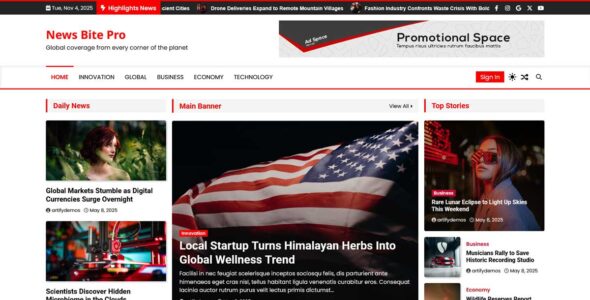 News Bite Pro (Artify Themes)