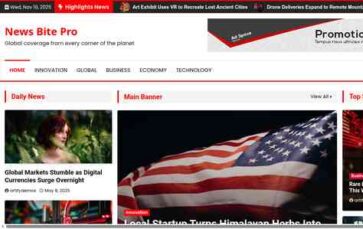 News Bite Pro (screenshot desktop)