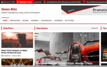 News Bite (screenshot desktop)