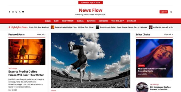 News Flow (Artify Themes)