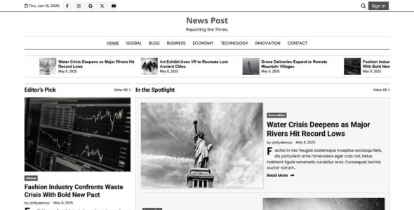 News Post (Artify Themes)