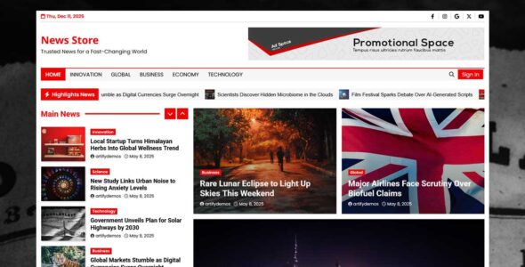 News Store (Artify Themes)