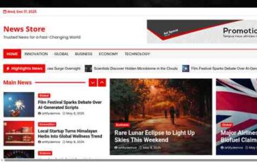 News Store (screenshot desktop)