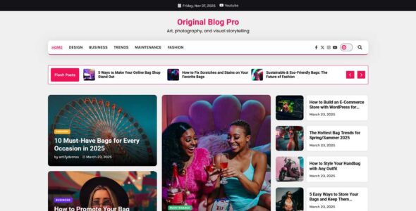 Original Blog Pro (Artify Themes)