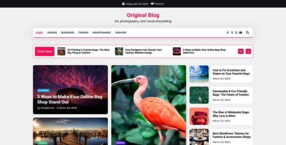 Original Blog (Artify Themes)