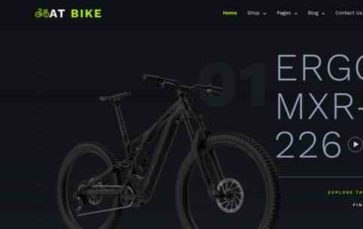 Screenshot Desktop AT Bike (screenshot desktop)