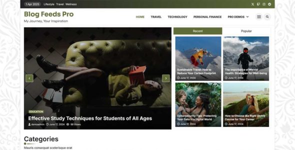 Blog Feeds Pro (Ascendoor)