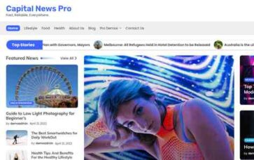 Capital News Pro (screenshot desktop)