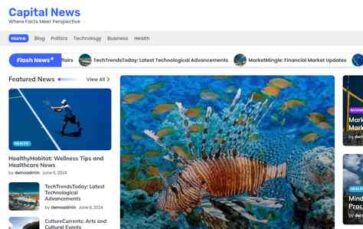 Capital News (screenshot desktop)