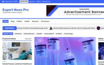 Expert News Pro (screenshot desktop)