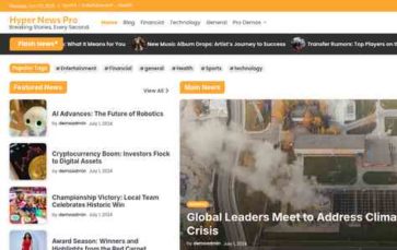 Hyper News Pro (screenshot desktop)
