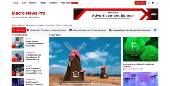 Macro News Pro (Ascendoor)
