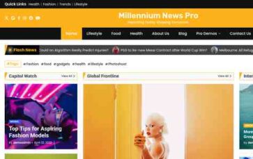 Millennium News Pro (screenshot desktop)