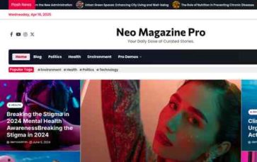 Neo Magazine Pro (screenshot desktop)
