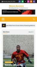 News Access (screenshot mobile)